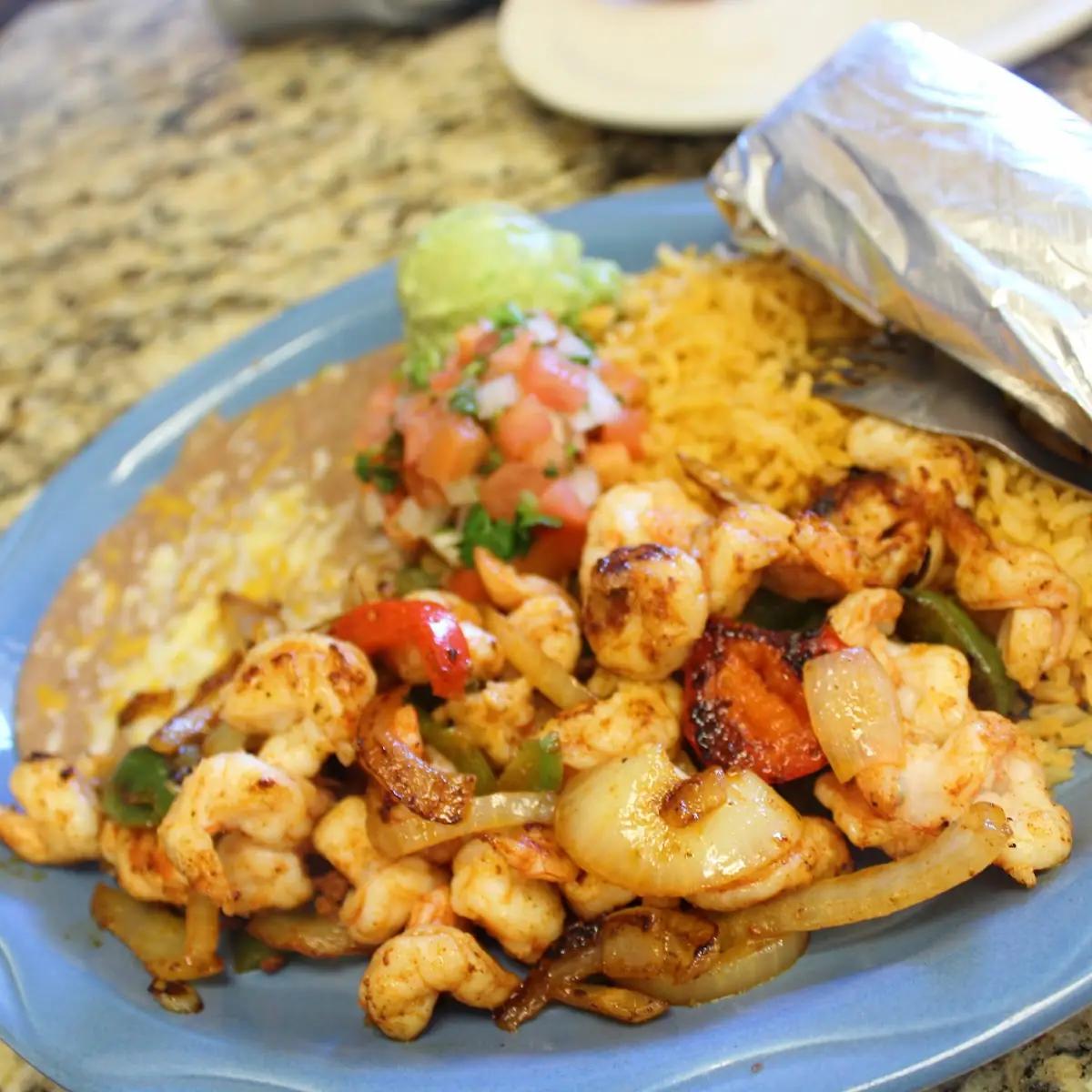 Shrimp Fajitas
