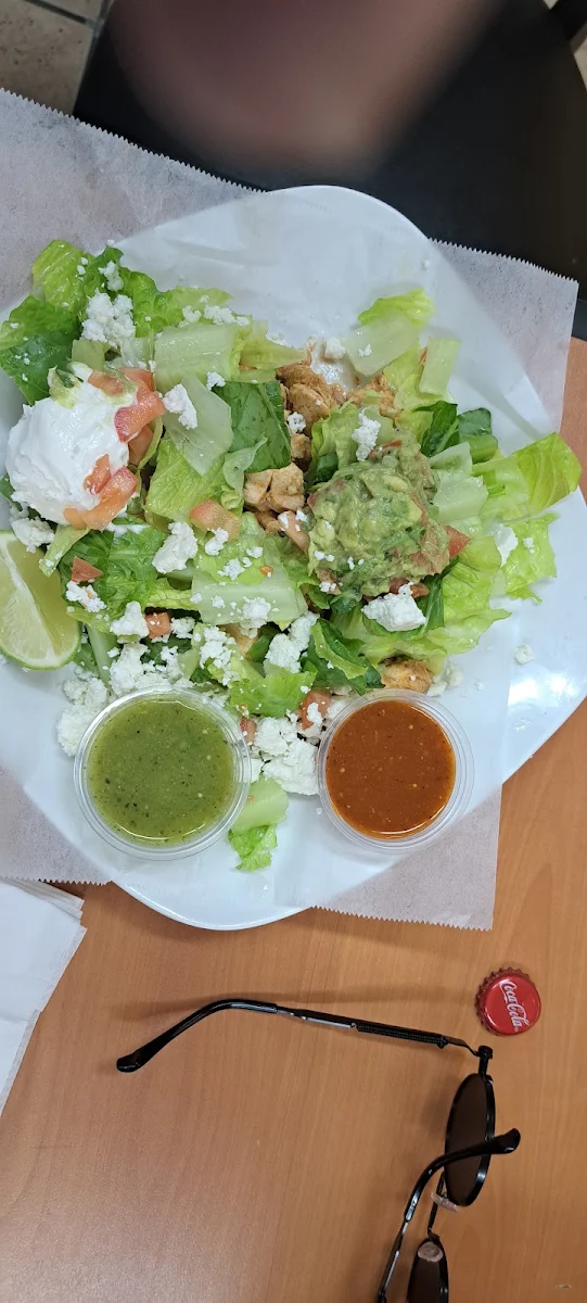 Chicken Tostada