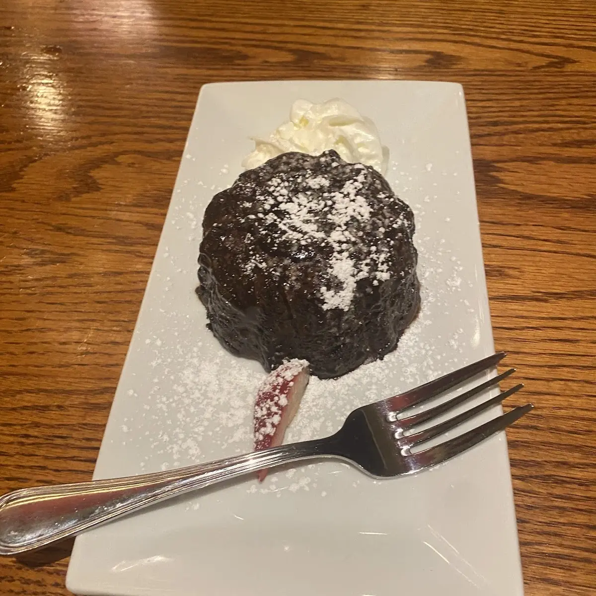 Warm Chocolate Lava Cake