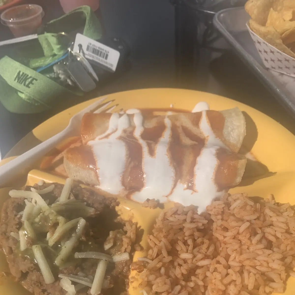 Enchilada Plate