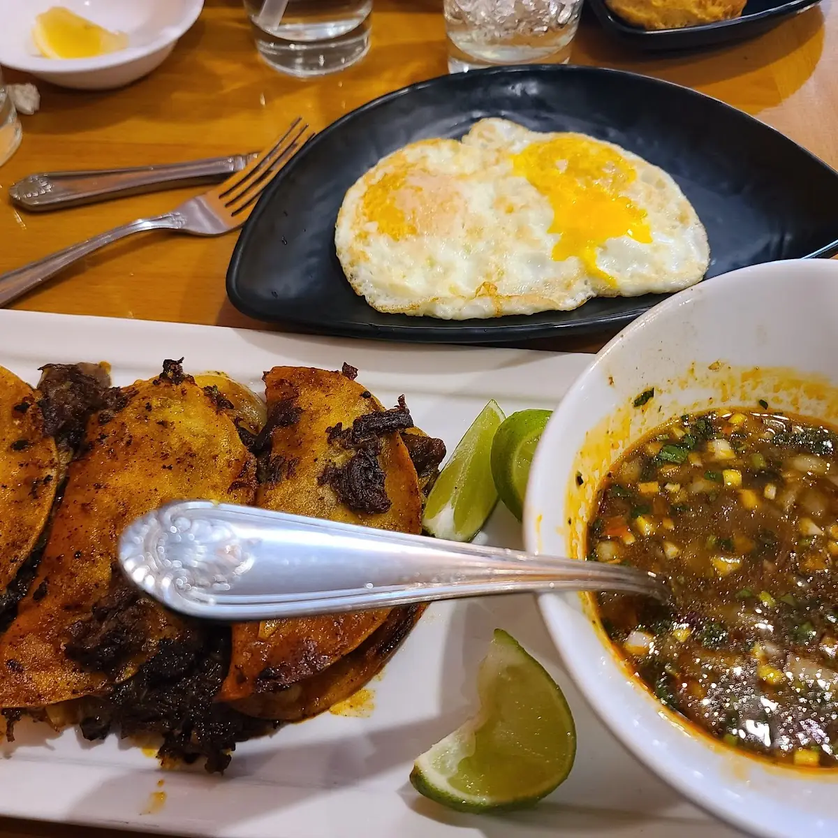 Birria Tacos with Eggs