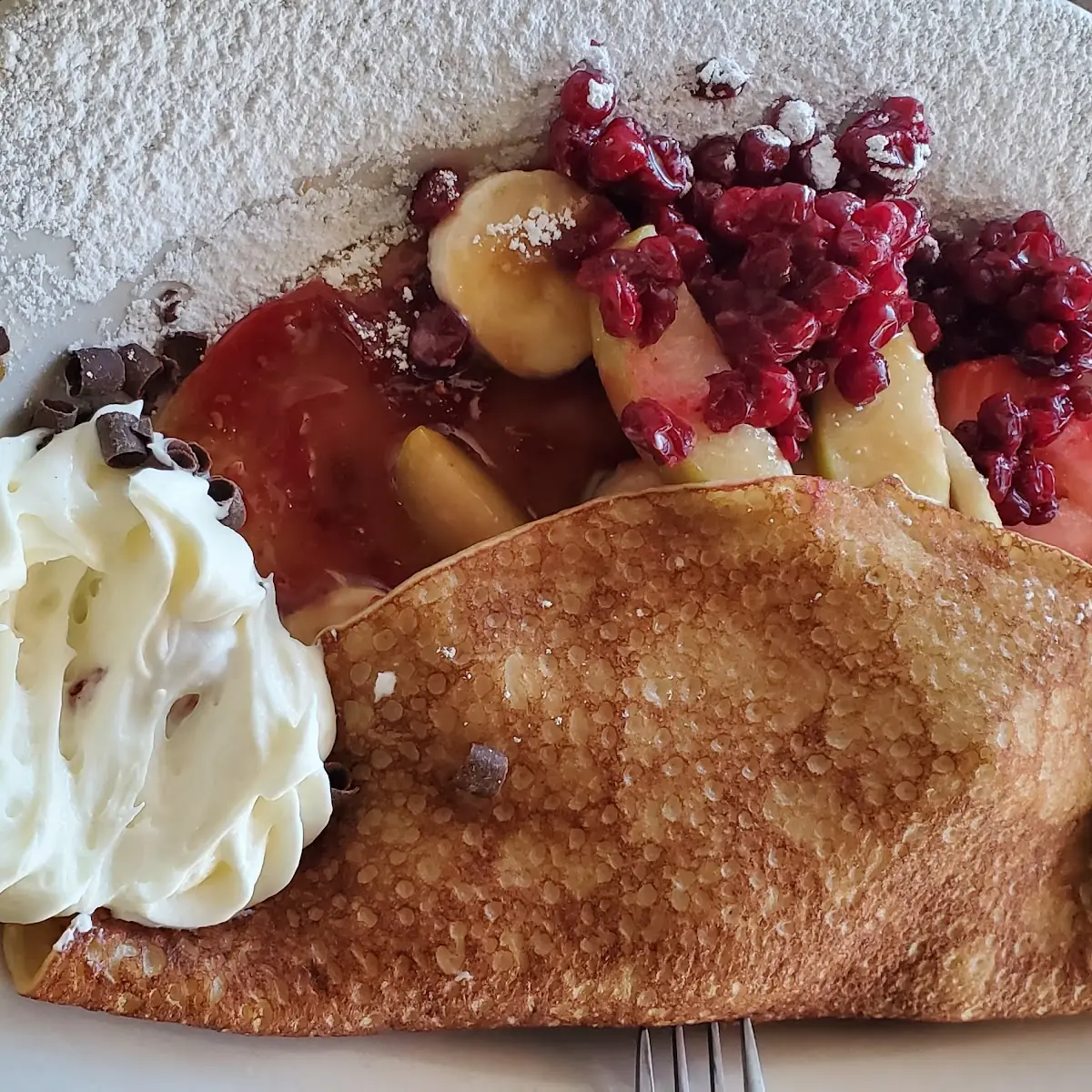 Fresh Fruit Crepe