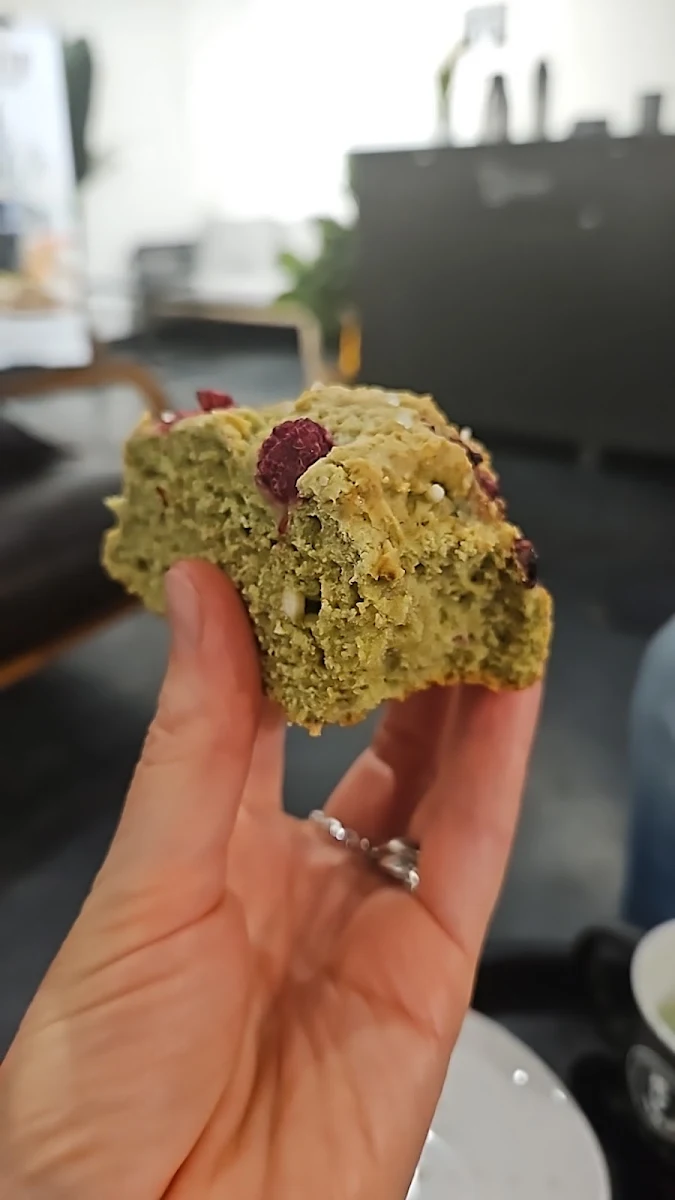 Scone Matcha Framboise Scone Matcha Raspberry