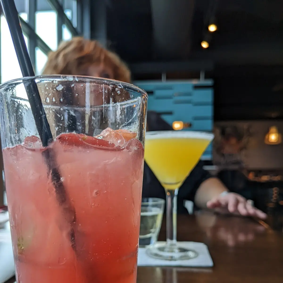 Hampton Iced Tea and Lemon Drop Martini