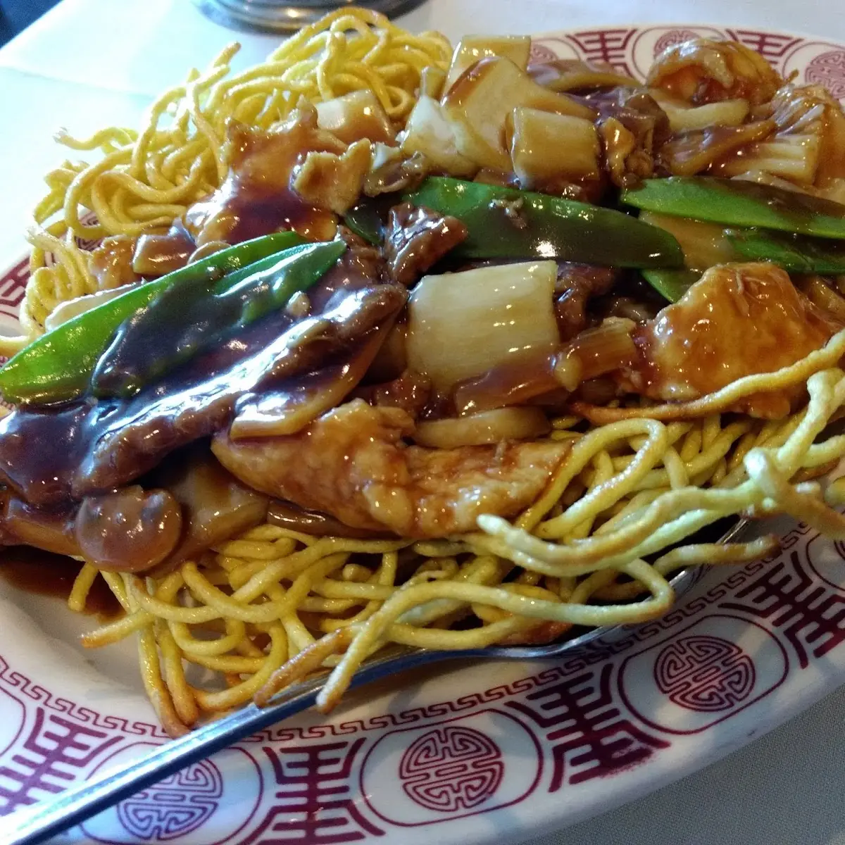 Pan-Fried Noodles
