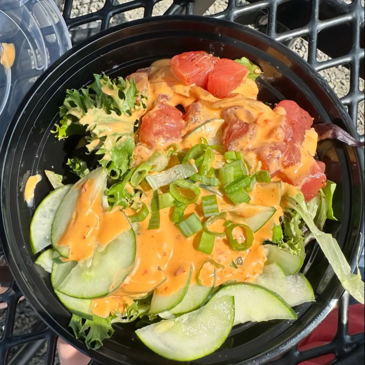 Poke Bowl with Greens