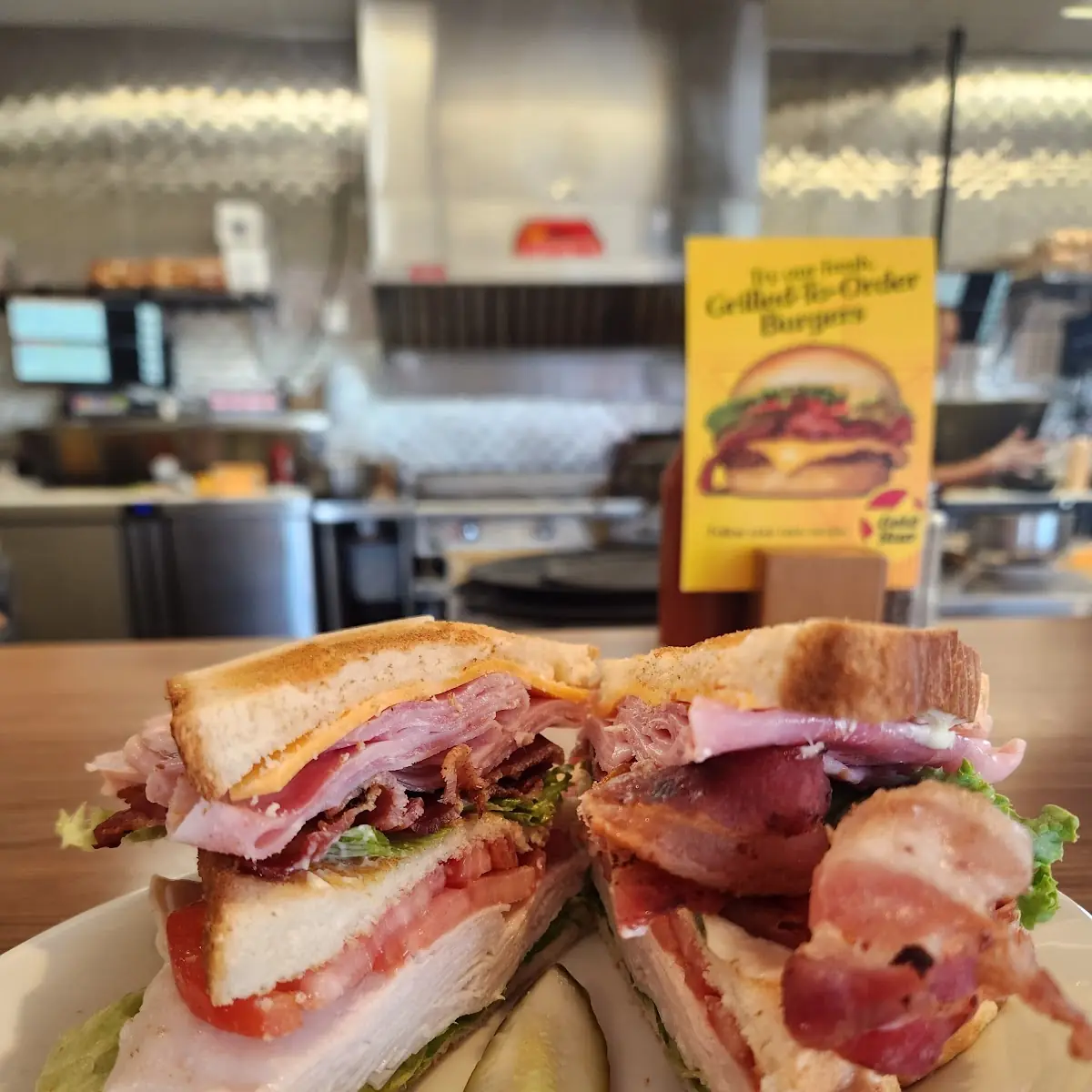 Turkey & Ham Double Decker with Xtra Bacon