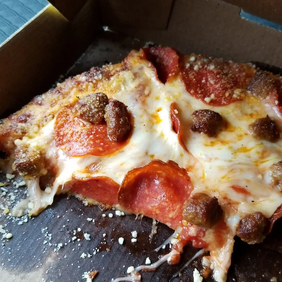 Sausage Pepperoni Slice