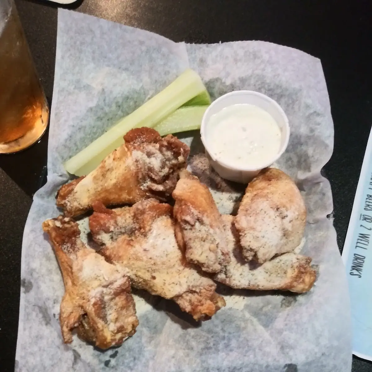 Dry Ranch Chicken Wings