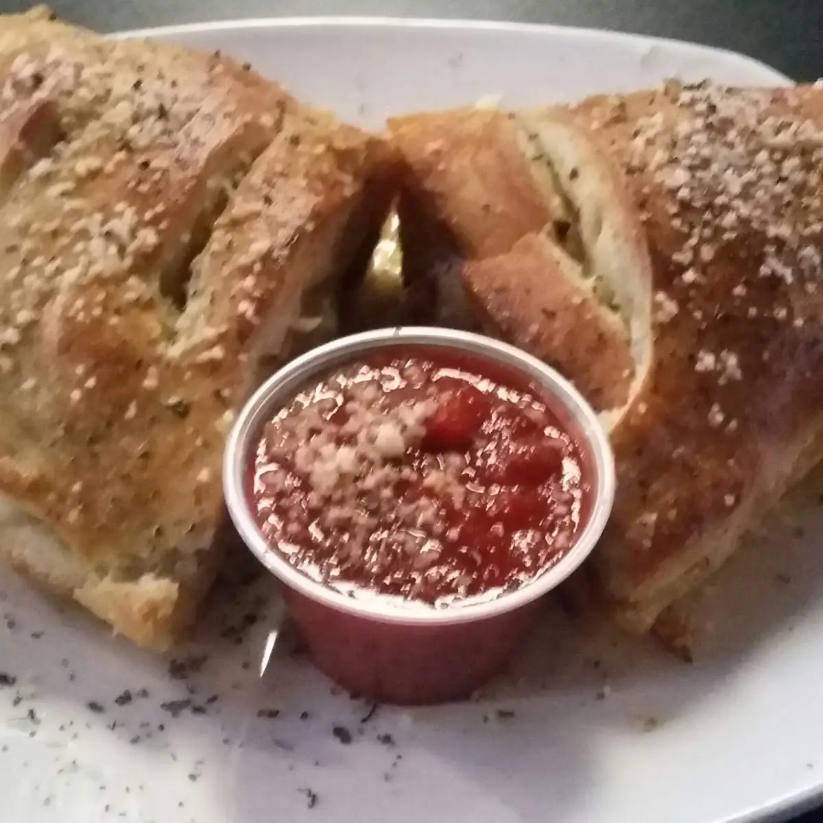 Sausage & Peppers Calzone