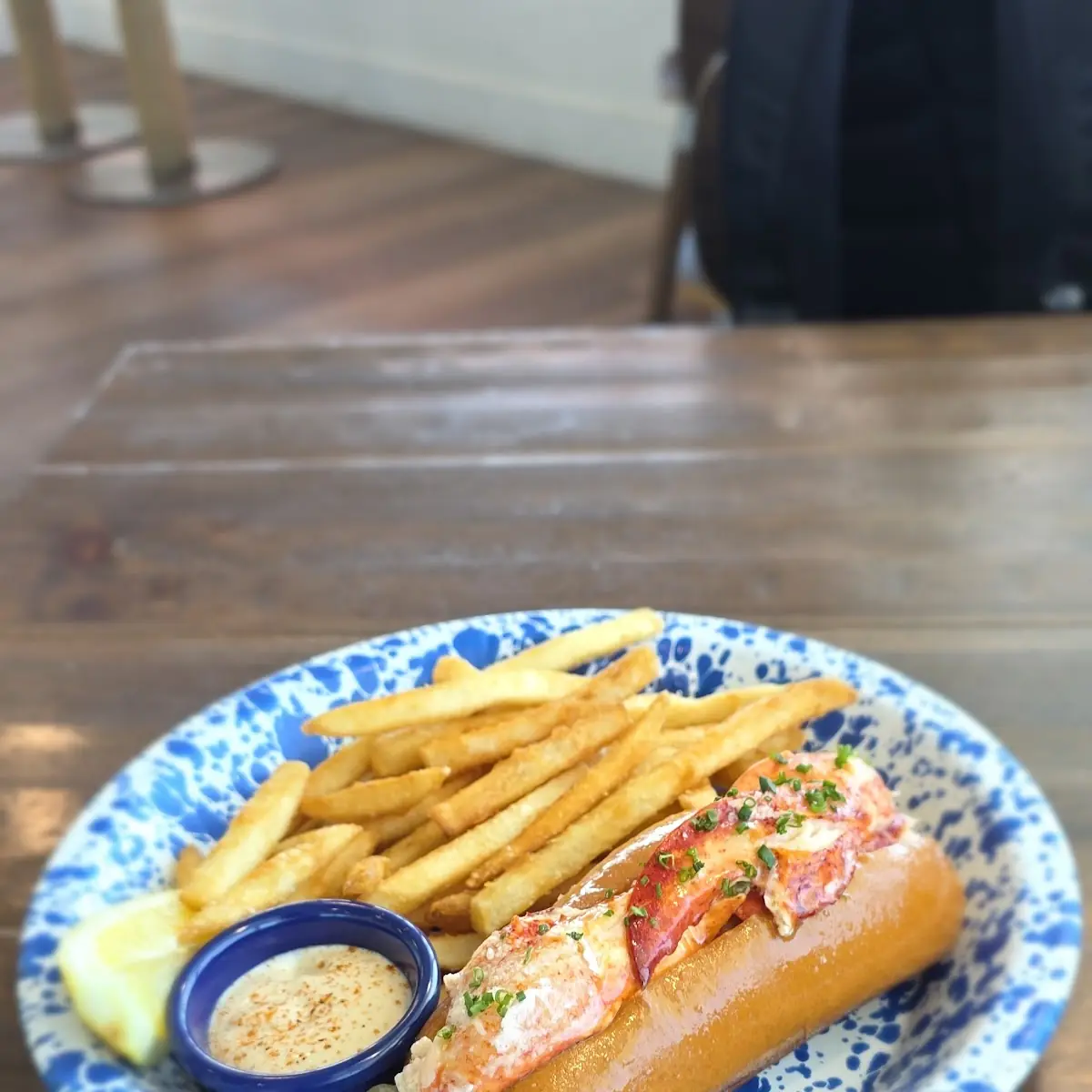 Lobster Roll with Fries