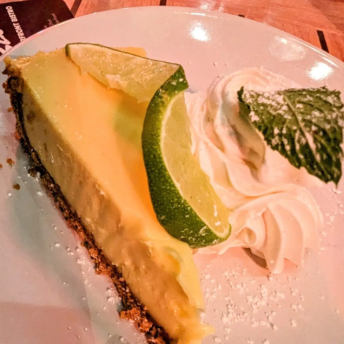 Wonderful Key Lime Pie