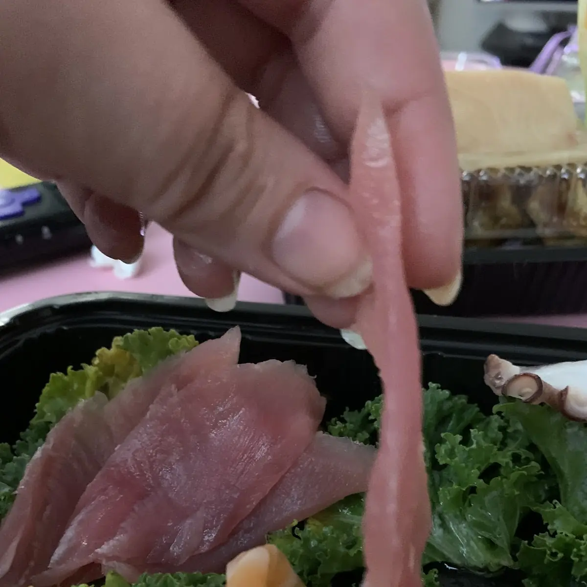 Surf Clam Sashimi