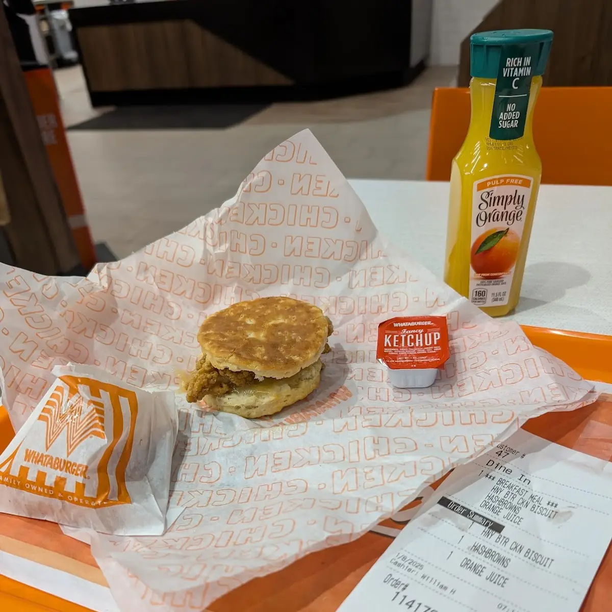 Honey Butter Chicken Biscuit