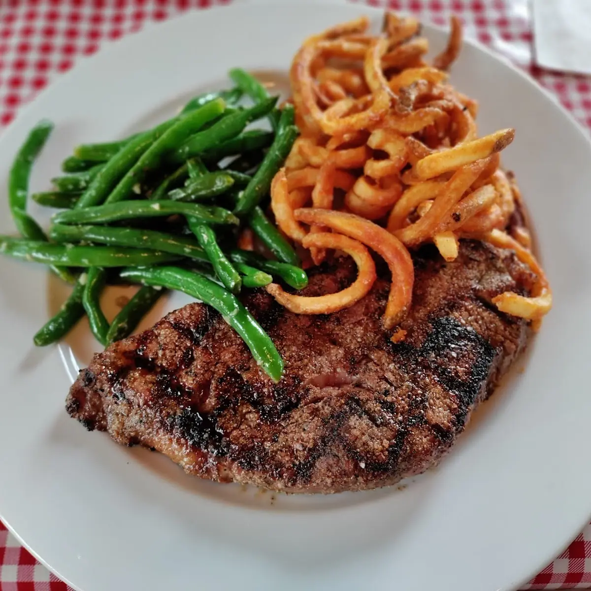 Cabin Steak Medium Rare