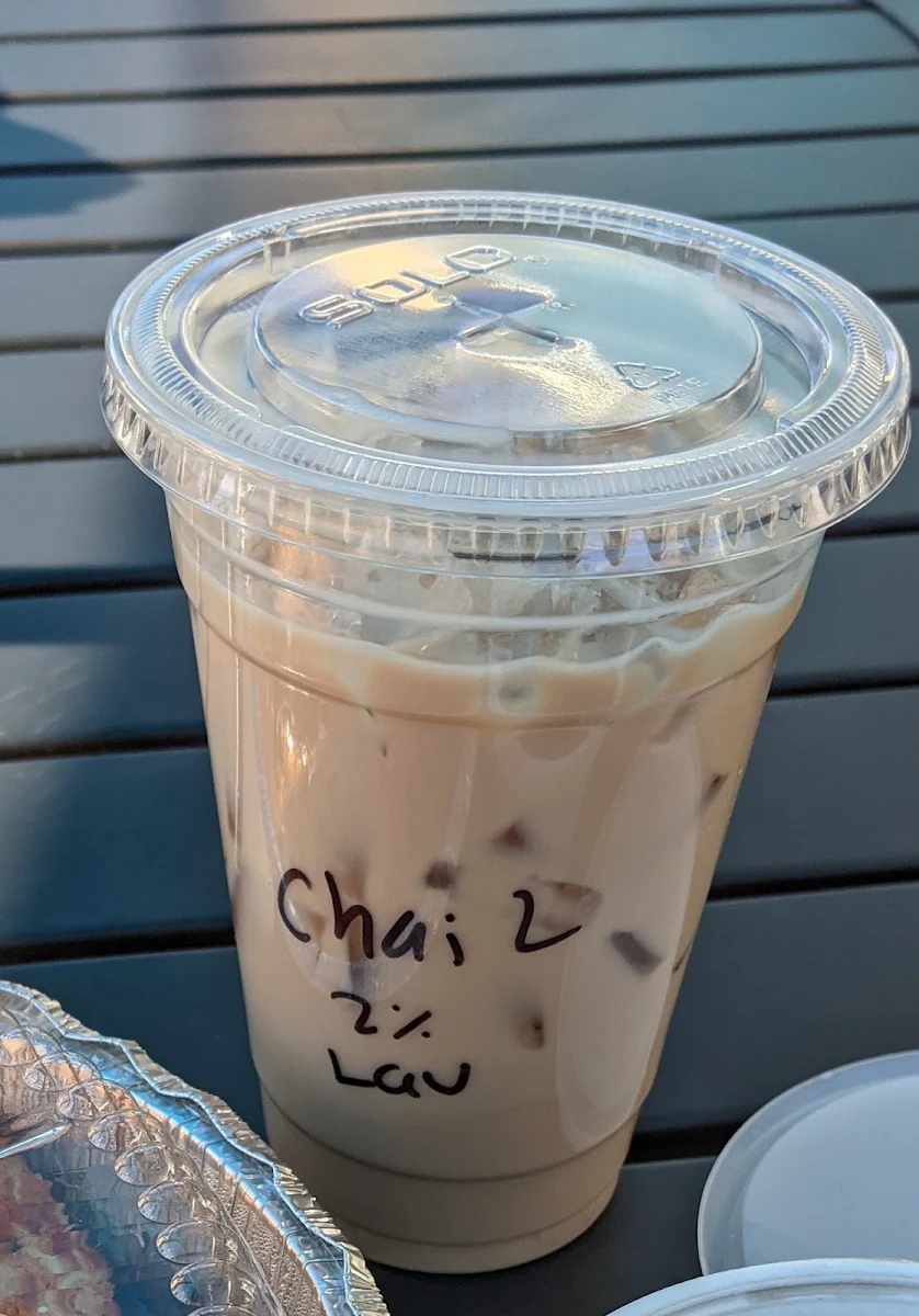 Chai Latte with Lavender