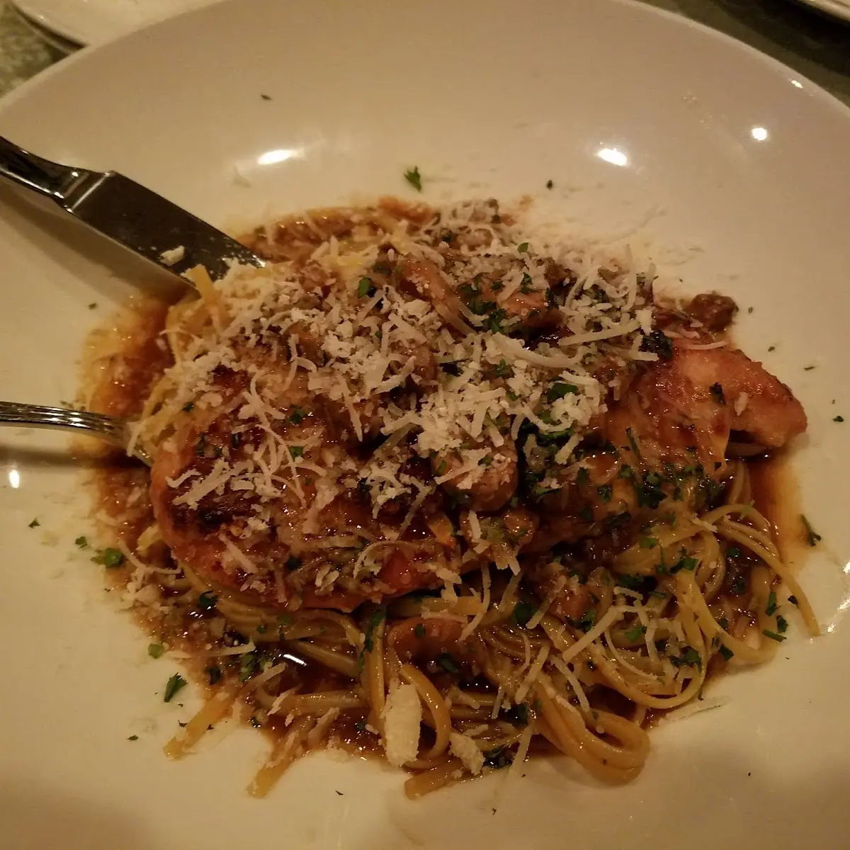 Chicken Saltimbocca