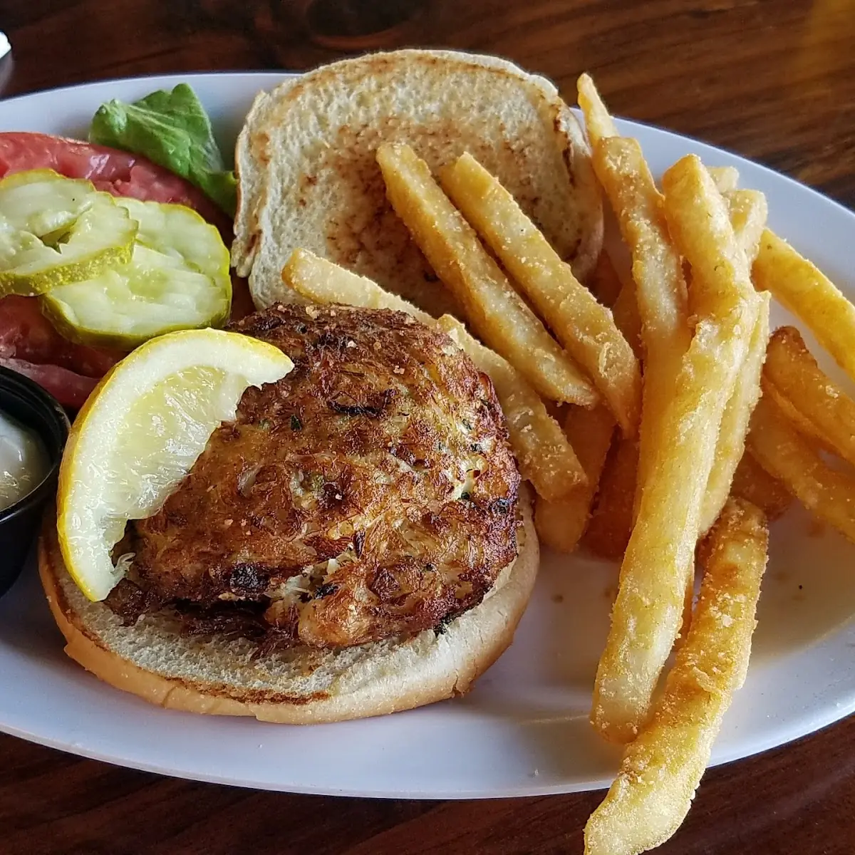 Maryland Crab Cake Sandwich