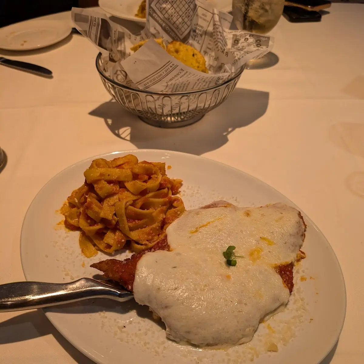 Chicken Parmigiana