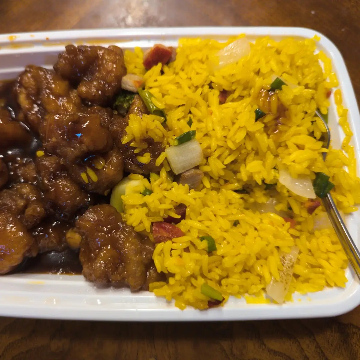 General TSO's Chicken Fried Rice