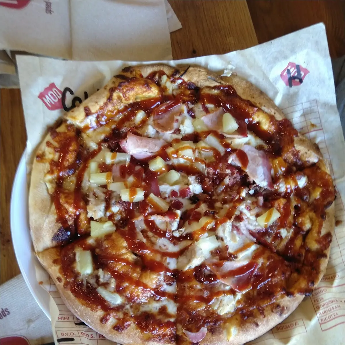 BBQ Chicken Pizza