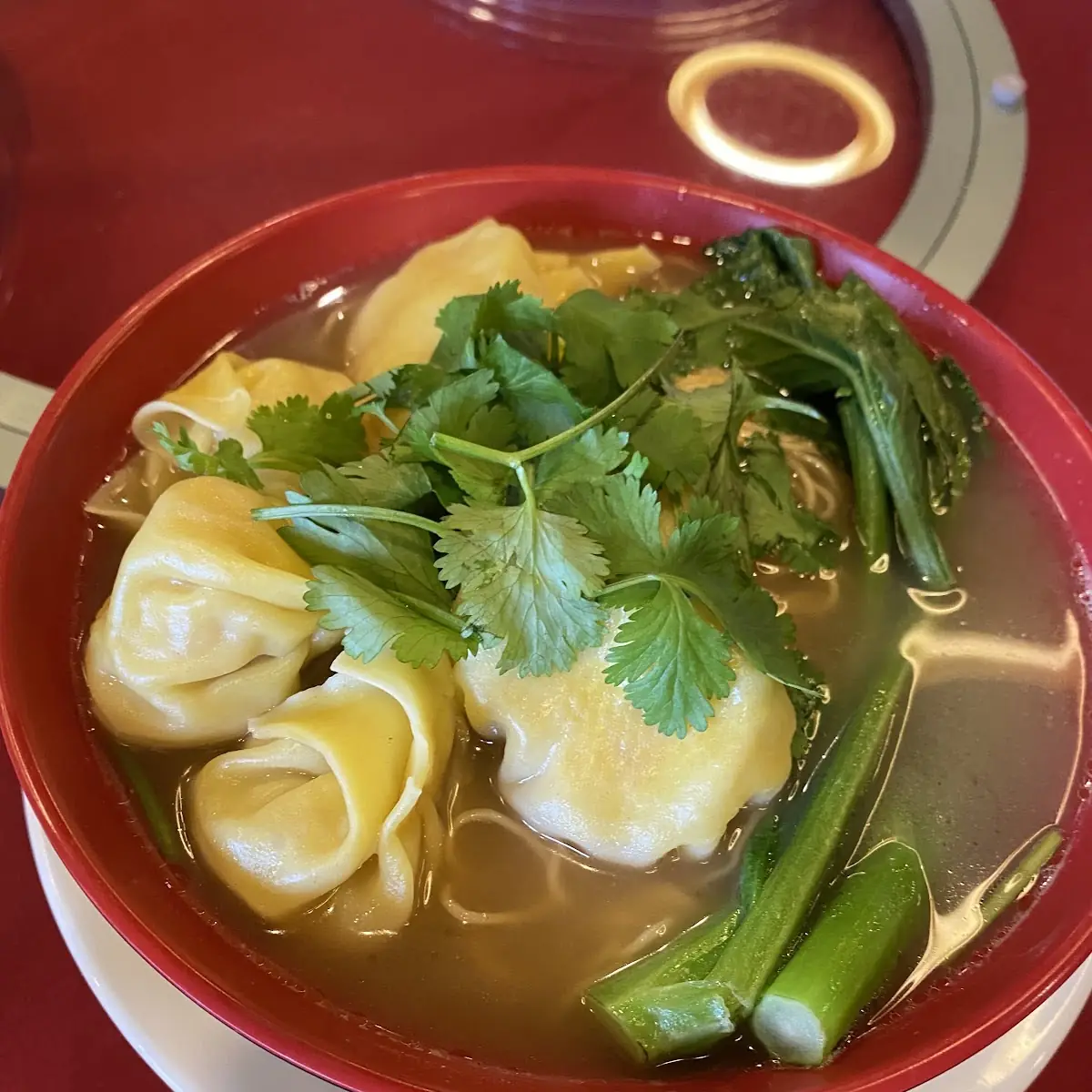 Shrimp with Wonton & Egg Noodle Soup