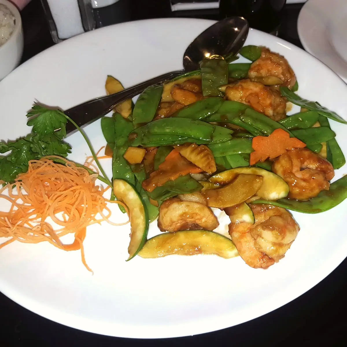 Stir Fried Shrimp w Mixed Vegetables