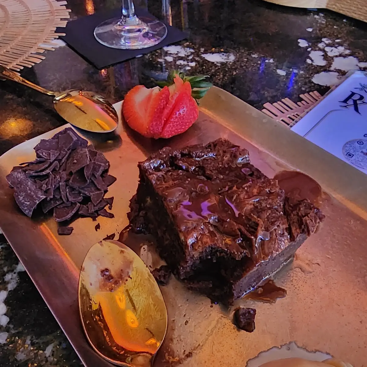 Chocolate Croissant Bread Pudding