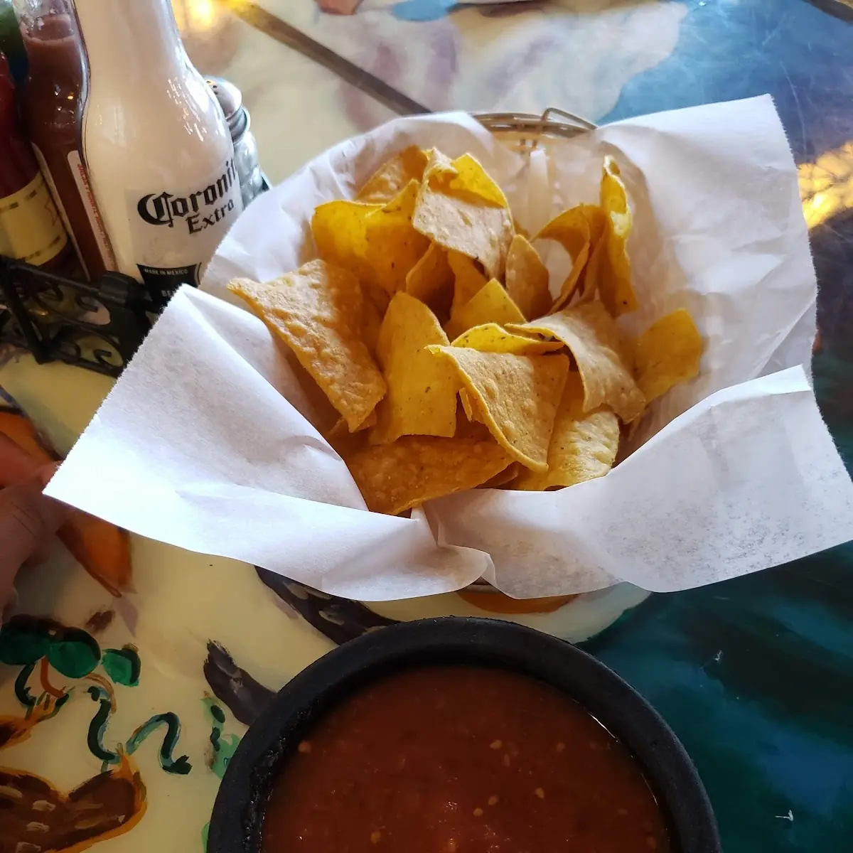 Freshly Made Chips and Salsa