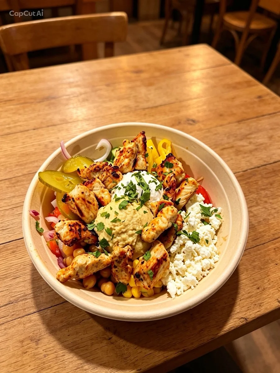 Chicken Kebab Bowl