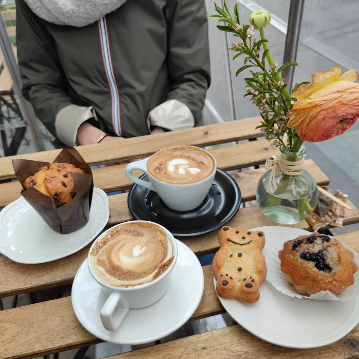 Capuccinos Muffin Chocolate Teddy Bear