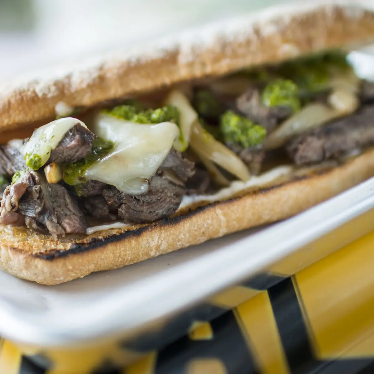 Rib Eye Steak Banh MI