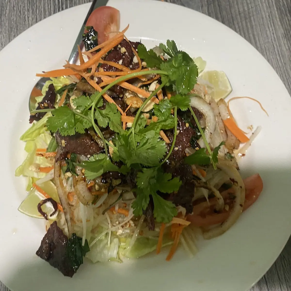 Beef and Green Papaya Salad