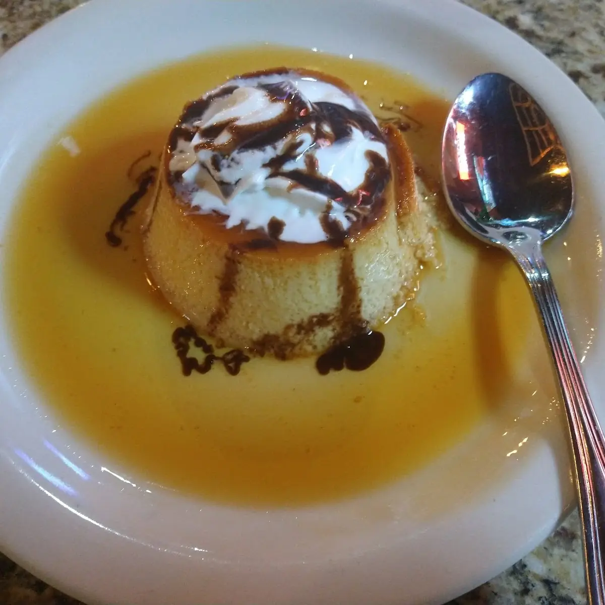 Flan De Leche Crean & Chocolate