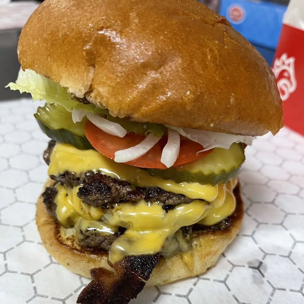 Double Classic Smash Burger