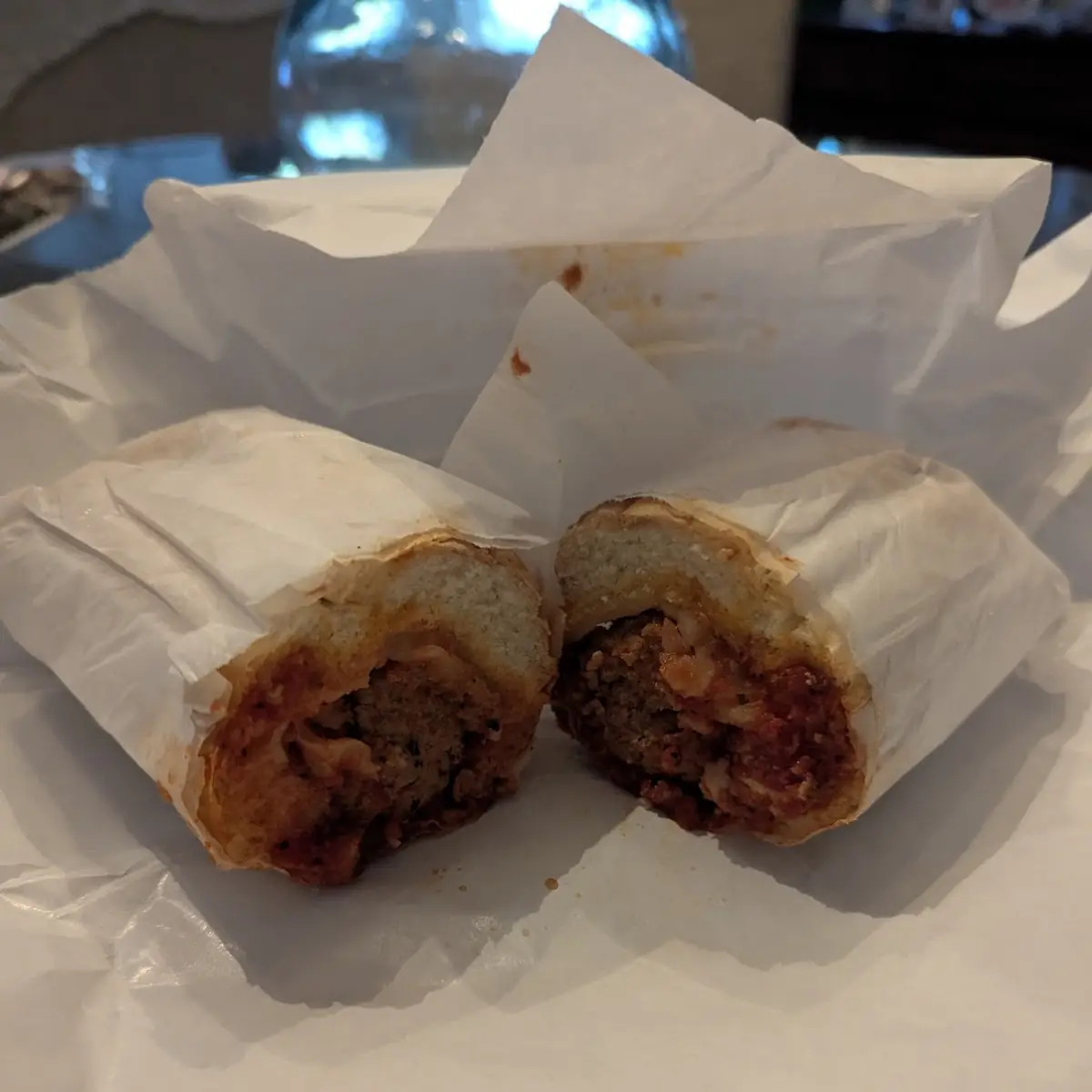 Small Meatball and Cheese Sub