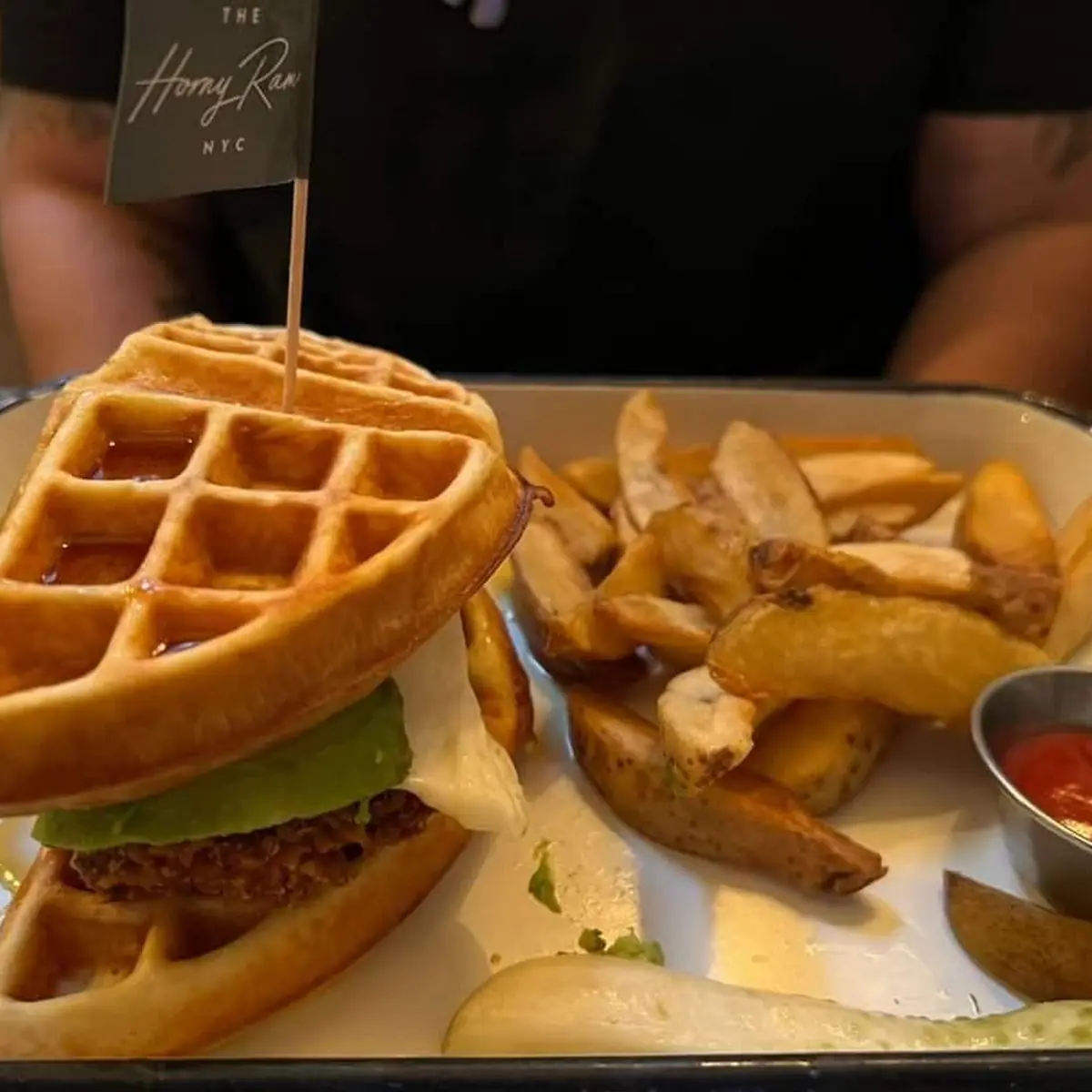 Chicken & Waffle Sandwich