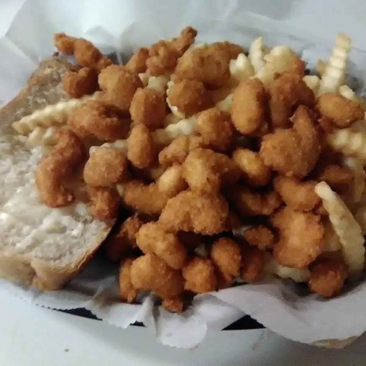 Popcorn Shrimp Basket