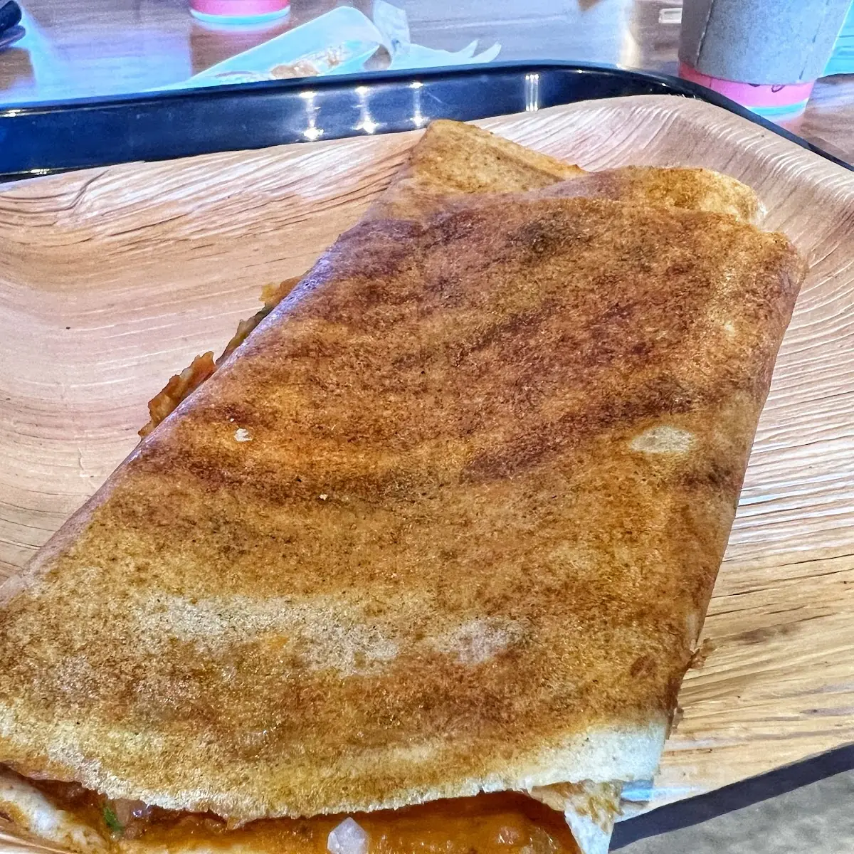 Mumbai Pav Bhaji Dosa