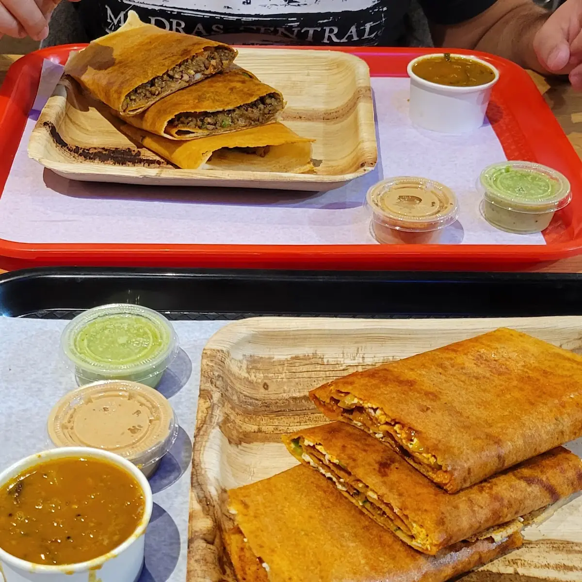 Palak Paneer Dosa