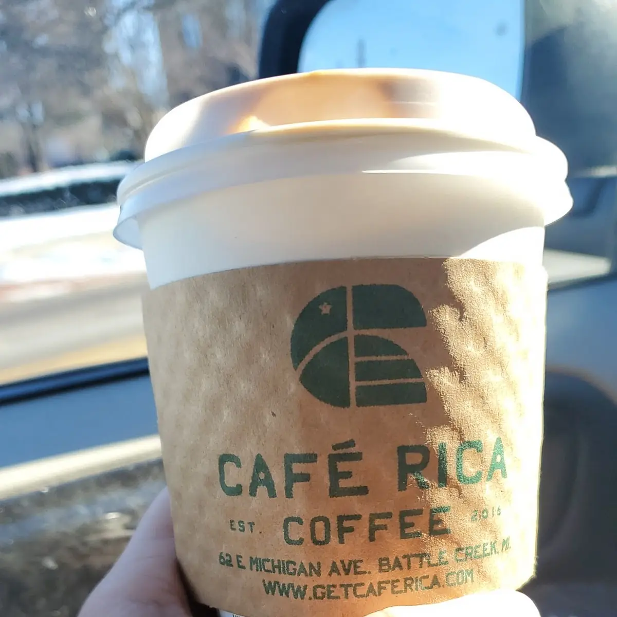 Apple Gingerbread Tea Latte with Coconut Milk