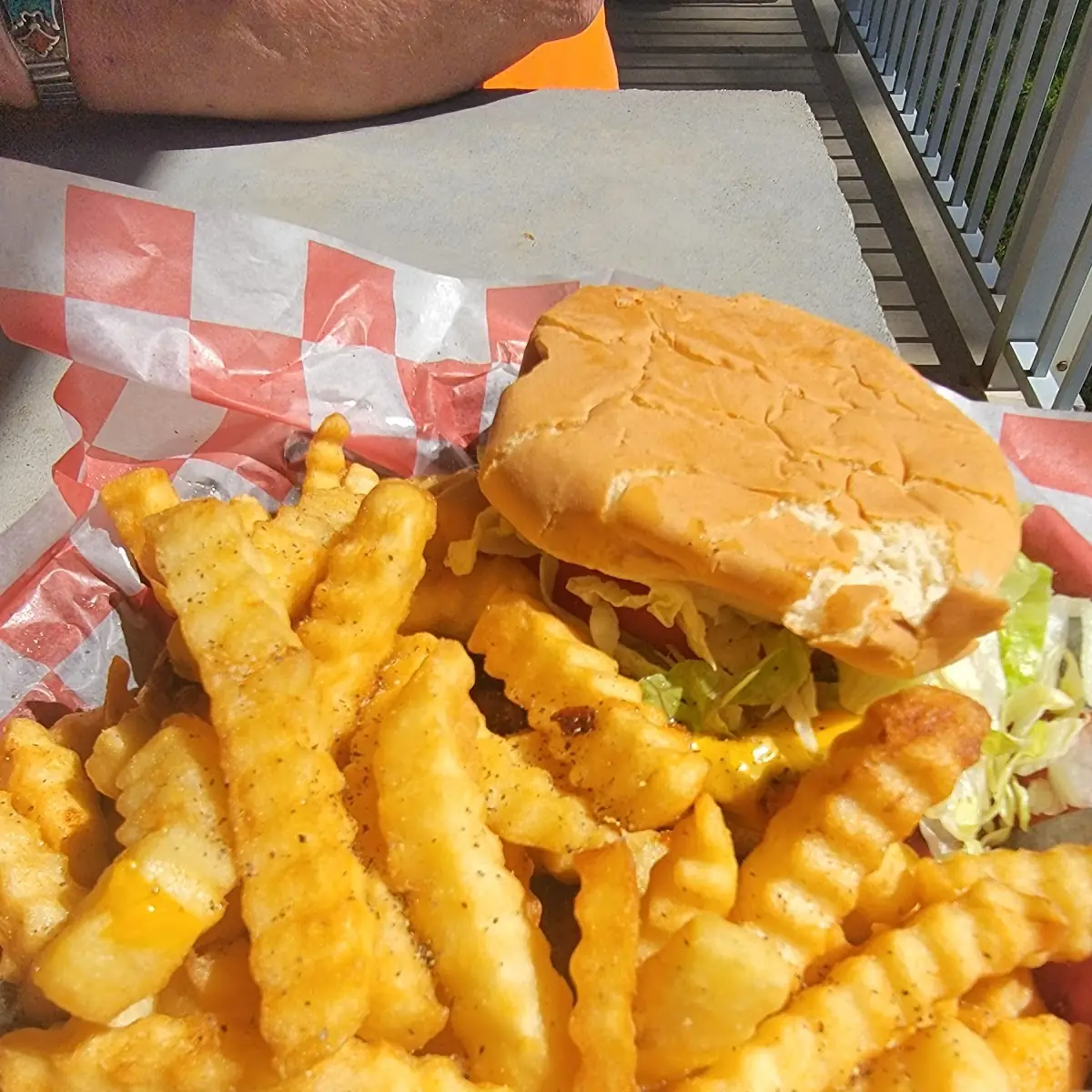 Cheese Burger Combo