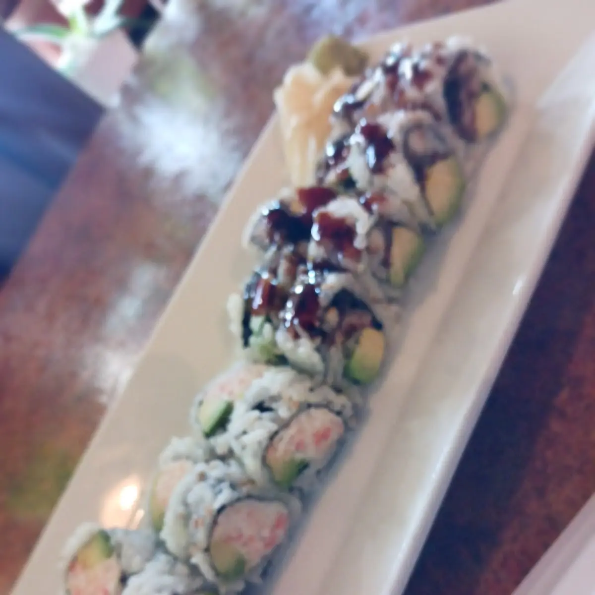 California Roll and Unagi Roll
