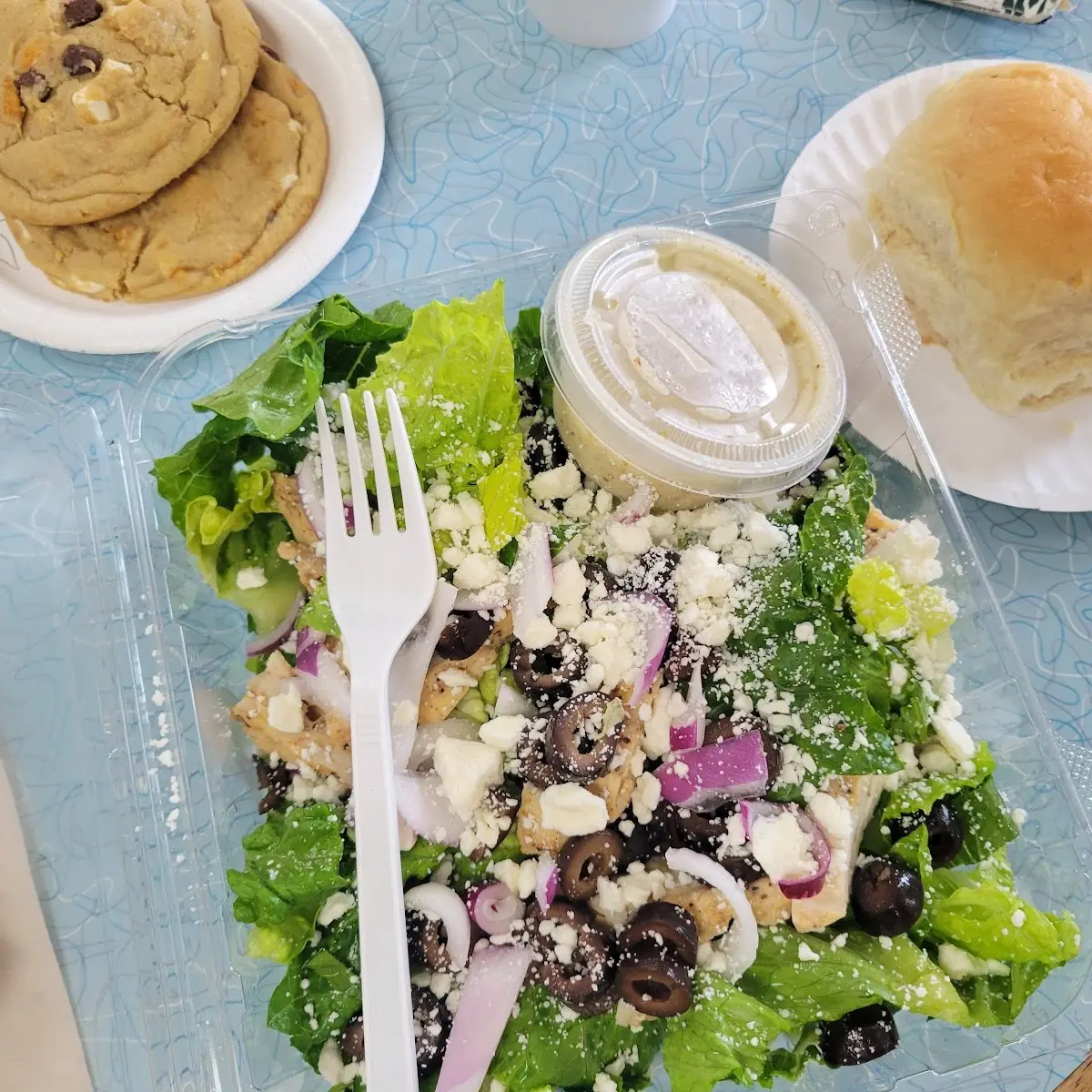 Greek Salad with Chicken