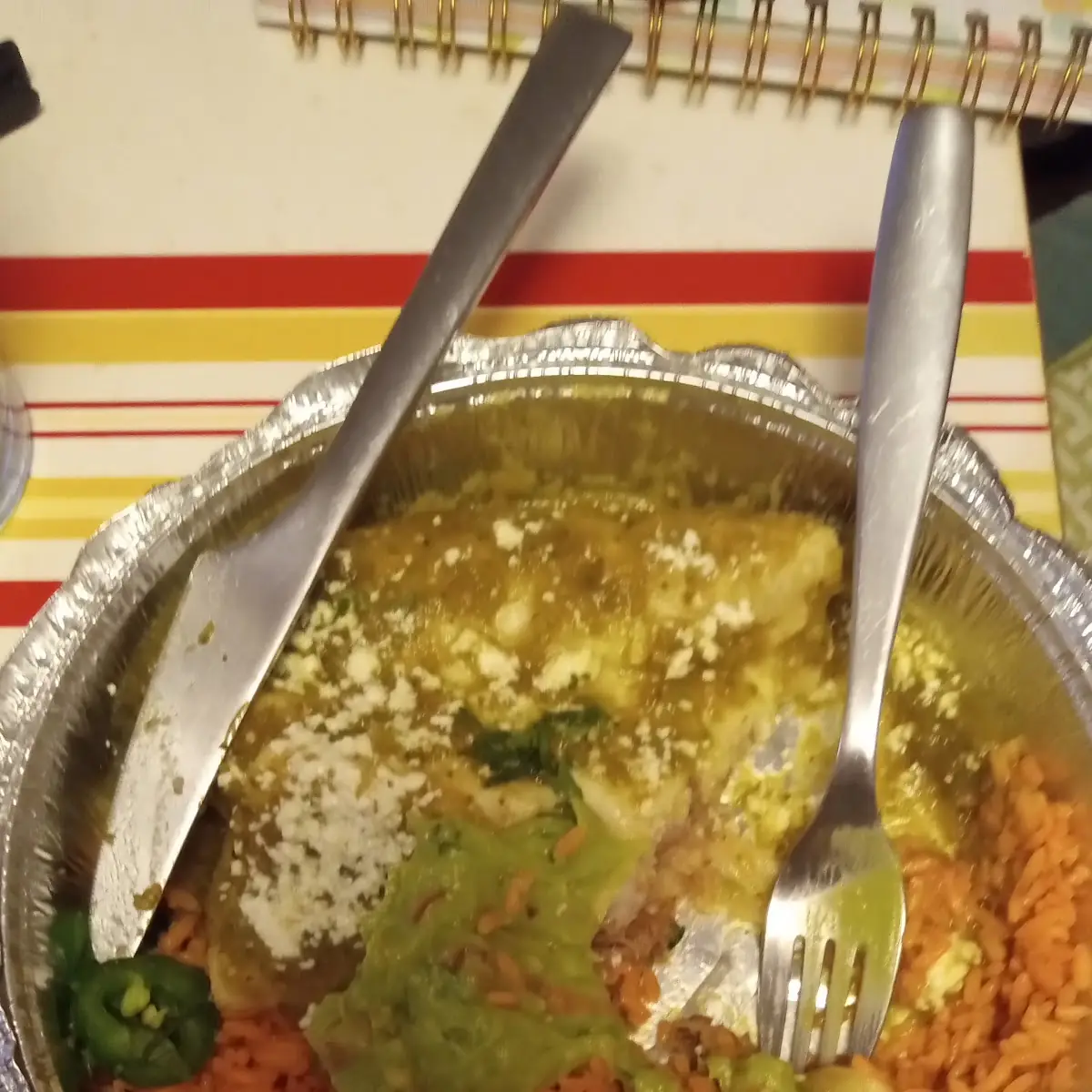Enchiladas Verdes