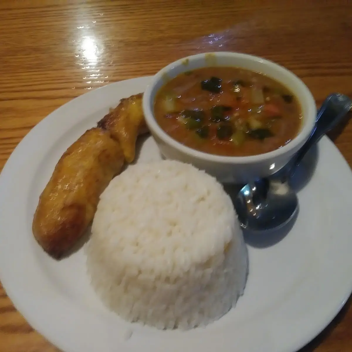 Rice Beans Plantain
