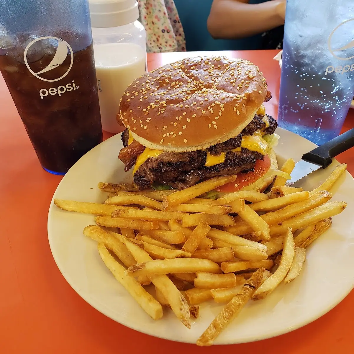 Butcher's Double Bacon Cheeseburger