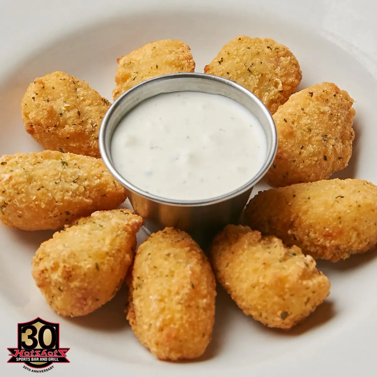 Battered Cheese Bites