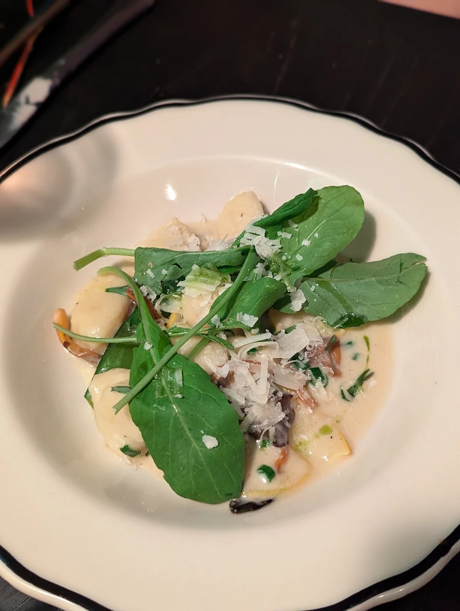Gnocchi, Rose Ross Restaurant