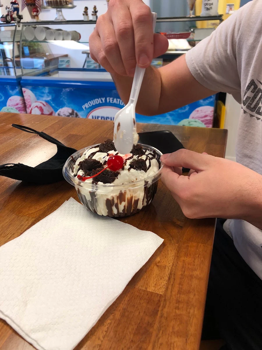 Brownie Sundae